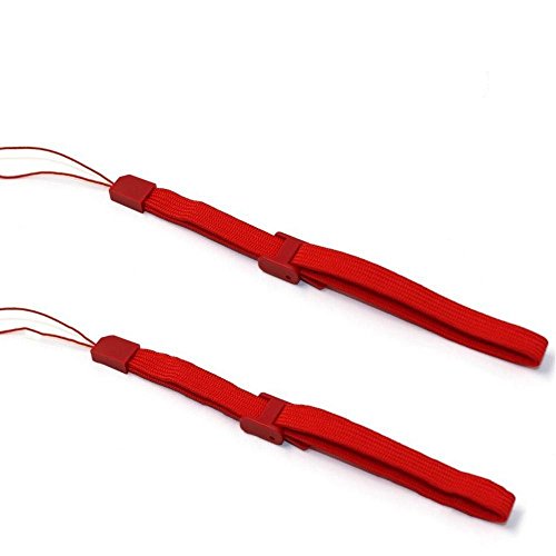 Correa de mano para Sony PSP 1000 2000 3000 Go PS Vita PS3 Move cámaras, Nintendo DS Lite DSi DSi XL 2DS 3DS 3DS XL Wii Remoto Wii U, reproductores de música MP3 (2 unidades)