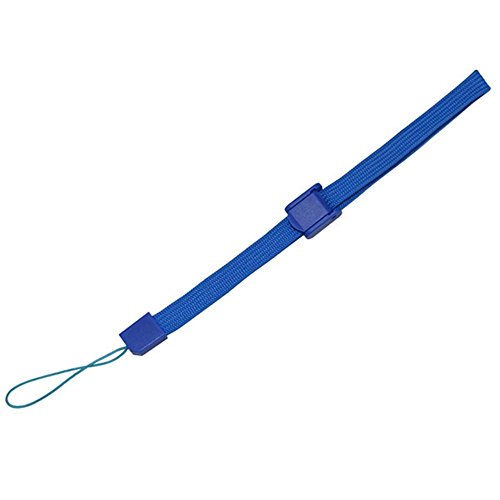 Correa de mano para Sony PSP 1000 2000 3000 Go PS Vita PS3 Move cámaras, Nintendo DS Lite DSi DSi XL 2DS 3DS 3DS XL Wii Remoto Wii U, reproductores de música MP3 (2 unidades), color azul