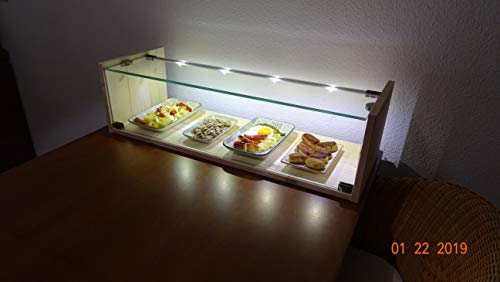 COSBIBCN Expositor Neutro con ILUMINACIÓN