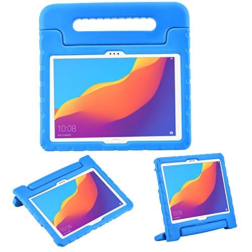 cradle HR Carcasa protectora para niños para Huawei MediaPad T5 10 de 10,1 pulgadas y Huawei Honor Play Pad de 10,1 pulgadas (azul)