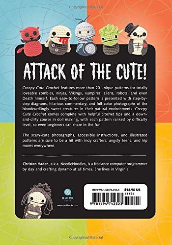 Creepy Cute Crochet: Zombies, Ninjas, Robots, and More!