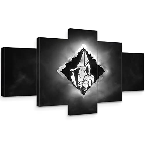 Cuadros Decoracion Dead By Daylight Game Canvas Wall Art 5 Piezas Póster de Imagen Decoración Del Hogar Pintura Sin Marco Impresión de Lienzo Tamaño C