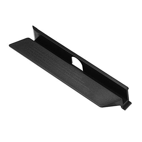 Cubierta de disco duro para PS4, tapa de plástico para ranura de disco duro HDD para consola PS4 Pro (negro)