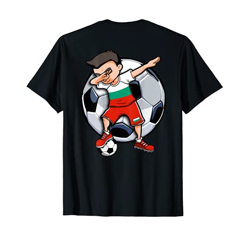 Dabbing Niño Boy Bulgaria Fútbol Jugador Dab Sport Deporte Camiseta