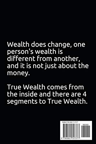 Daily Journal Wealth is A Moving Target: This True Wealth Book is different and unique; just add your amazing assets!