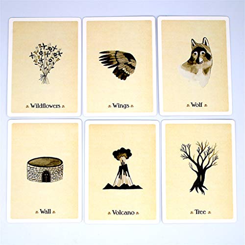 DALIN The Literary Witches Oracle 70 cartas Tarot Deck English Family Party Board Game