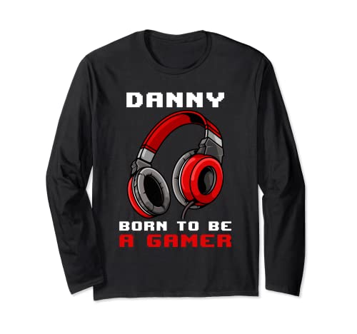 Danny - Born To Be A Gamer - Personalizado Manga Larga