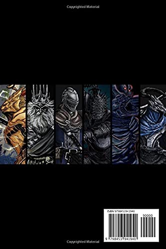 Dark Souls Notebook: Lined Pages Notebook Small Size 6x9 inches / 110 pages / Original Design For Cover And Pages / It Can Be Used As A Notebook, Journal, Diary, or Composition Book.