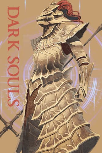Dark Souls Notebook: Lined Pages Notebook Small Size 6x9 inches / 110 pages / Original Design For Cover And Pages / It Can Be Used As A Notebook, Journal, Diary, or Composition Book.
