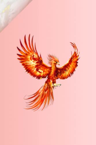 DayPlanner / Rising Phoenix Fire Fenix Inspirational Fantasy
