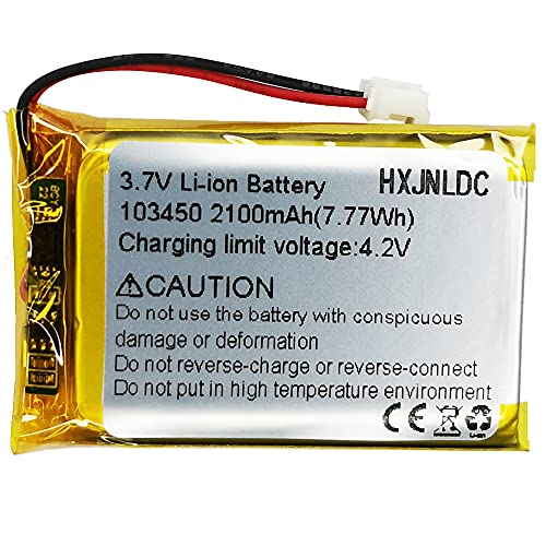 DC 3,7v 2100 Mah 103450 Li Ion Polymer Battery Replacement para Controlador PS4 Serie cuh - zct1, DIY Power Storage LED Lamp Fan Handheld Gift