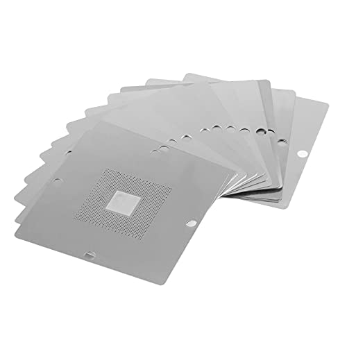 Deesen 23 Piezas/Lote BGA Reballing Plantillas de Consola de Juegos de 90 Mm X 90 Mm para PS3, 360, Wii, Etc.