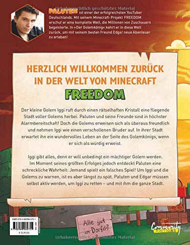 Der Golemkönig: Ein Comic aus der Welt von Minecraft Freedom