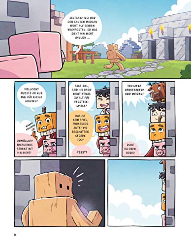 Der Golemkönig: Ein Comic aus der Welt von Minecraft Freedom