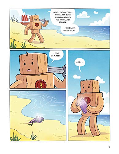 Der Golemkönig: Ein Comic aus der Welt von Minecraft Freedom
