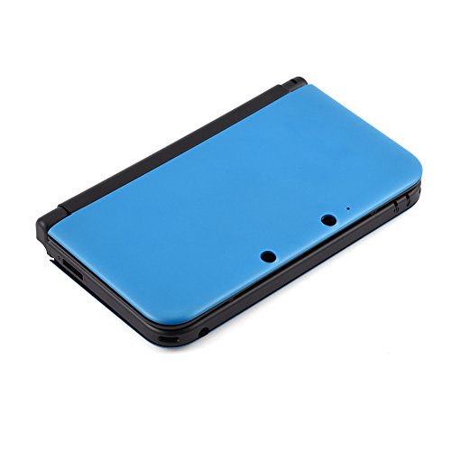 Deror Carcasa Completa Carcasa Carcasa Piezas de reparación Kit de reemplazo de reparación Completa para Nintendo 3DS XL(Blue)