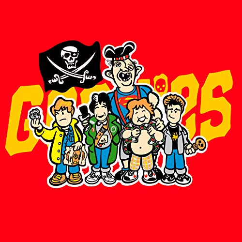 DibuNaif Camiseta Los Goonies (Púrpura, M)