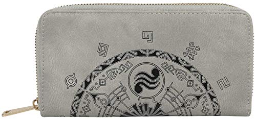 Difuzed Cartera con Cremallera, Gris