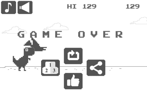 Dino T-Rex Super - Chrome Game