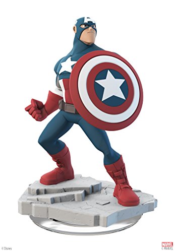 Disney Infinity: Marvel Super Heroes (2.0 Edition) Captain America Figure - Not Machine Specific by Disney Infinity