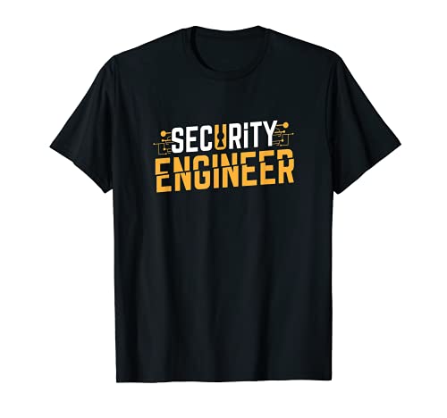 Divertido ciberseguridad cibernética Ingeniero de seguridad hacker TI Camiseta