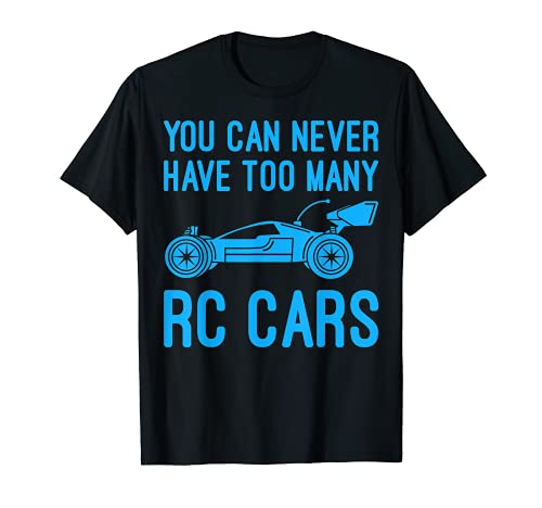 Divertido RC Racing regalo de control remoto coche amante hombres niños niños Camiseta