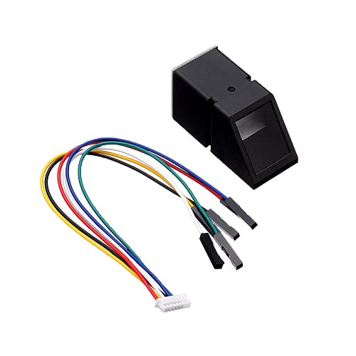 DollaTek Módulo de Sensor de Lector de Huella Digital óptico de luz Azul para Arduino Mega2560 UNO R3
