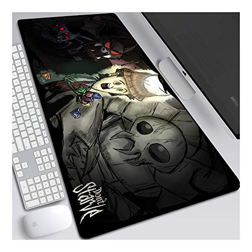 Don't Starve Anime Alfombrillas de Ratón - Gaming Mousepad 800x300mm, 3mm Base de Goma Antideslizante, Superfície con Textura Especial, Compatible con ratón láser y óptico, para PC y Laptop, C