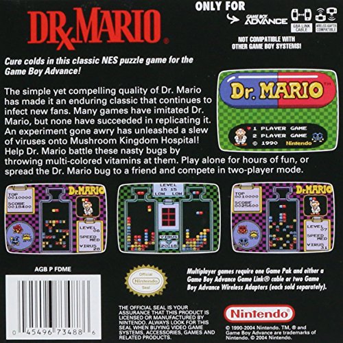 Dr. Mario [NES Classics] [Importación alemana] [Game Boy Advance]