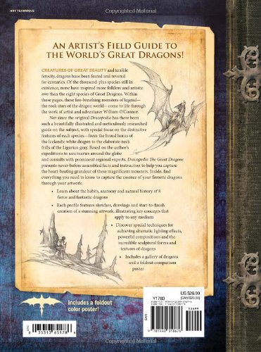 Dracopedia The Great Dragons: An Artist's Field Guide and Drawing Journal