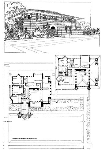 DRAWINGS & PLANS OF FRANK LLOY: The Early Period (1893-1909) (Dover Architecture)