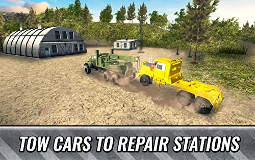 Driving Tow Truck: Cars Rescue - help drivers!