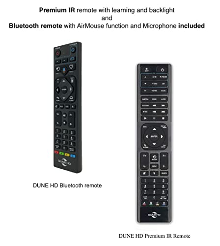 Dune HD Pro Vision 4K Solo | Dolby Vision | HDR10+ | Ultra HD | 3D | DLNA | Media Player y Android Smart TV Box | RTD1619 | 3.5 SATA HDD Rack | HD Audio, 2 x HDMI, BT, WiFi, 4 GB/32 GB
