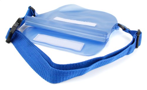 DURAGADGET Riñonera Azul para Pokémon Go Plus - Resistente Al Agua - ¡Ideal para El Mar Y Piscina!