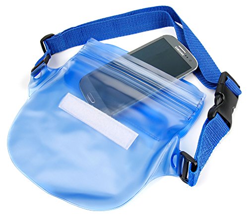 DURAGADGET Riñonera Azul para Pokémon Go Plus - Resistente Al Agua - ¡Ideal para El Mar Y Piscina!