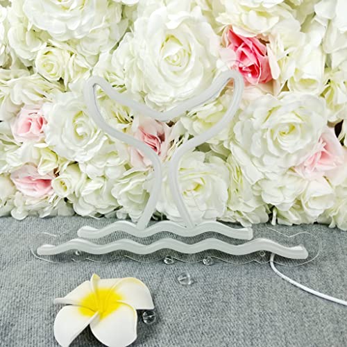 DZC Tark Tail Led Neon Light Wall Art Sign Lights Decoración Decoración Colgante Neon Lam Party Party