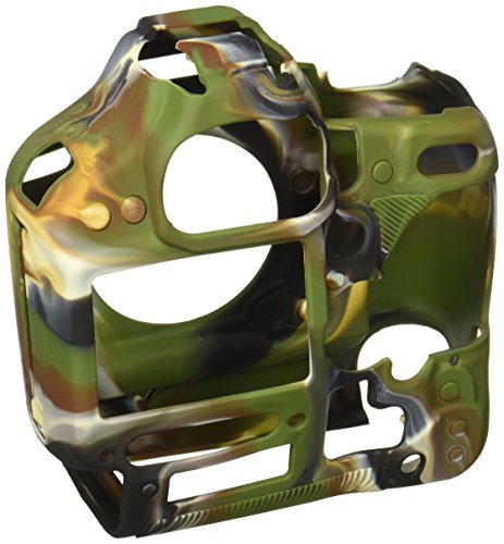 Easycover cámara de Silicona Armor Skin para cámara réflex Digital Canon EOS 1DX, MKII. Camuflaje Caso.
