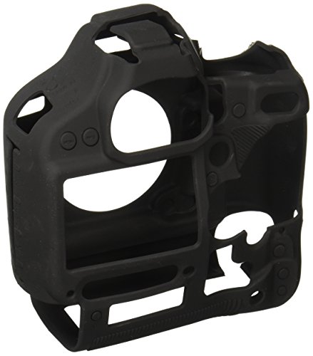 Easycover cámara de Silicona Armor Skin para cámara réflex Digital Canon EOS 1DX, MKII. Negro Funda.