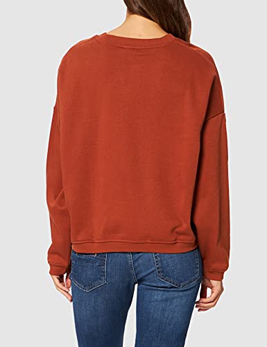 edc by Esprit 071CC1J303 Sudadera, 813/Rust Orange 4, XS para Mujer