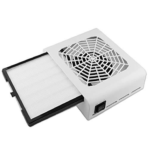 EElabper Cuidado Personal Uñas Vacuum Cleaner reemplazo del Filtro de Filtro de Accesorio multifunción Profesional Plisado Fino Filtro de Polvo para aspiradoras