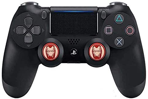 Einuz 2 unids silicona analógico pulgar Stick Grips Joystick cubierta tapa para PS5 PS4 Pro PS3 controlador Thumbstick Cap para Xbox 360 Xbox One Slim X Elite Switch Pro Controller (fifa20)