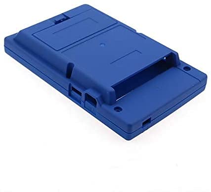 Einuz Carcasa protectora transparente Carcasa de plástico Carcasa Carcasa transparente con botones de repuesto para Gameboy Pocket GBP Game Console (amarillo)