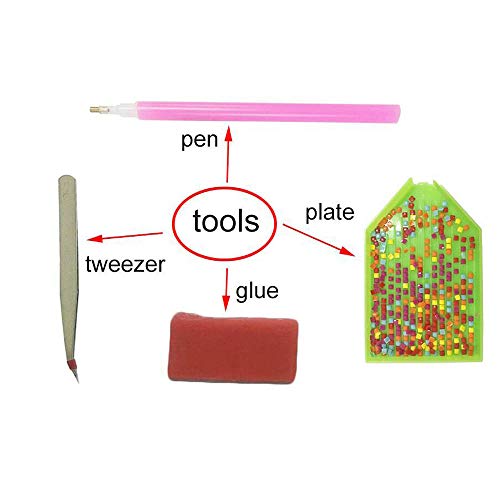 Elephant 5d diamond painting kit full drill 5d Diy Full Square Diamond Chess Match Diamante Pintura Elefante y ratón Animales Diamante Bordado Punto de cruz Etiqueta de la pared@50x60cm