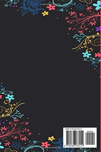 Eliza Notebook: Journal For Eliza | Lined Notebook Journal - cute floral Notebook - 110 Pages - College Ruled paper, perfect bound, Cute Matte Cover ... idea Journal | Organizer, 110 p ,6 x 9 inch