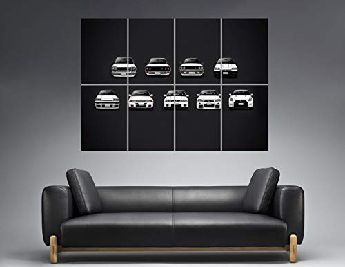 Empire - Póster de pared (tamaño A0), diseño de Nissan Skyline GT-R Evolution