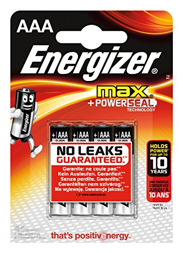 Energizer - 1 blister de 4 pilas lr03 AAA max