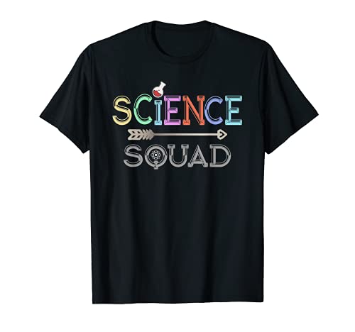 Equipo de Ingeniero Tecnológico de Estudiantes de Ciencia SQUAD Camiseta