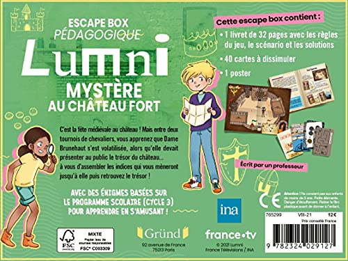 Escape box pédagogique Lumni (9-11 ans) - Mystère au château fort