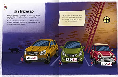 Escape-Stickerbuch - Nachts im Museum: Löse den Fall mit Stickern!