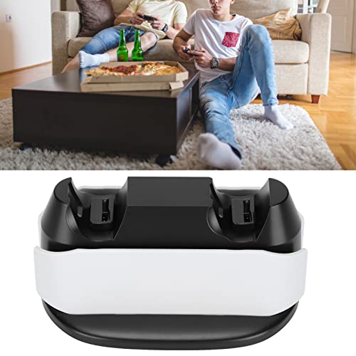 Estación De Carga Para Controlador De Juegos Compatible Con PS5, Base De Carga Doble, Base De Carga Rápida Tipo C, Soporte De Carga Para Controlador De Juegos, Accesorios Para Consolas De Juegos